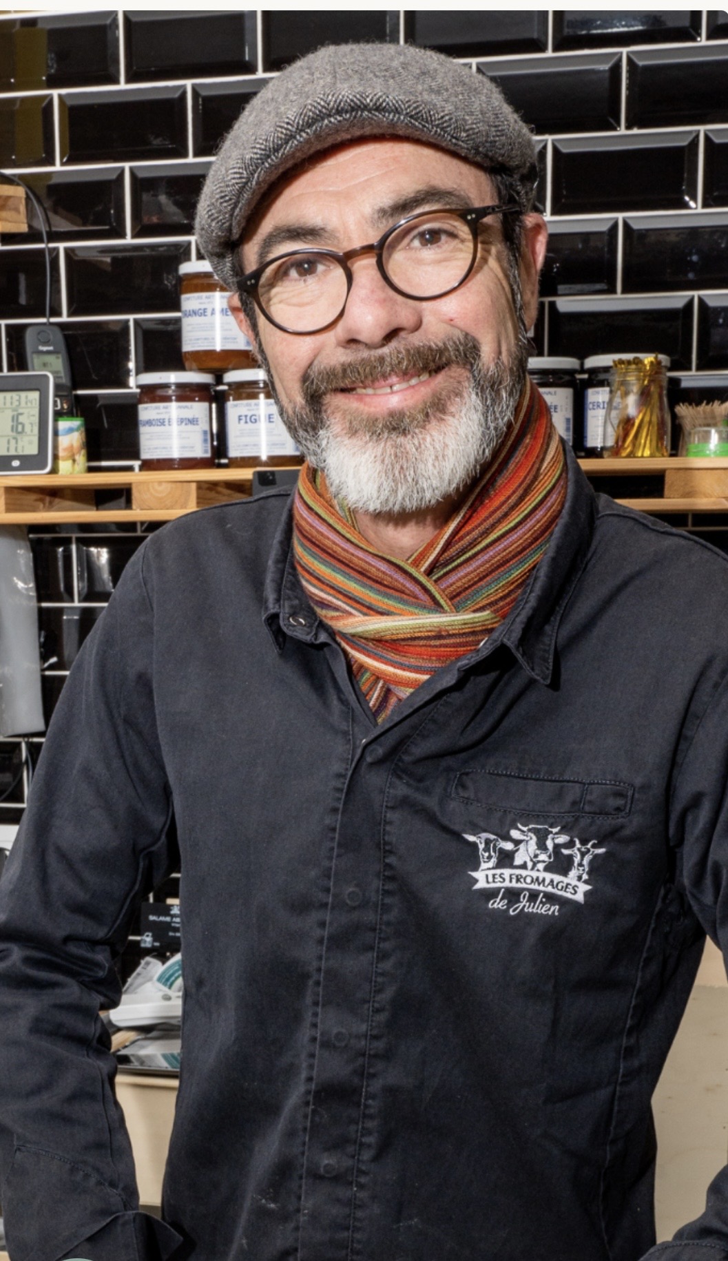 Julien, artisan fromager